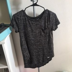 black hollister shirt